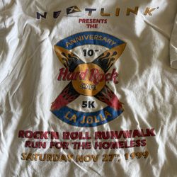 90s La Jolla hard rock event tee very rare