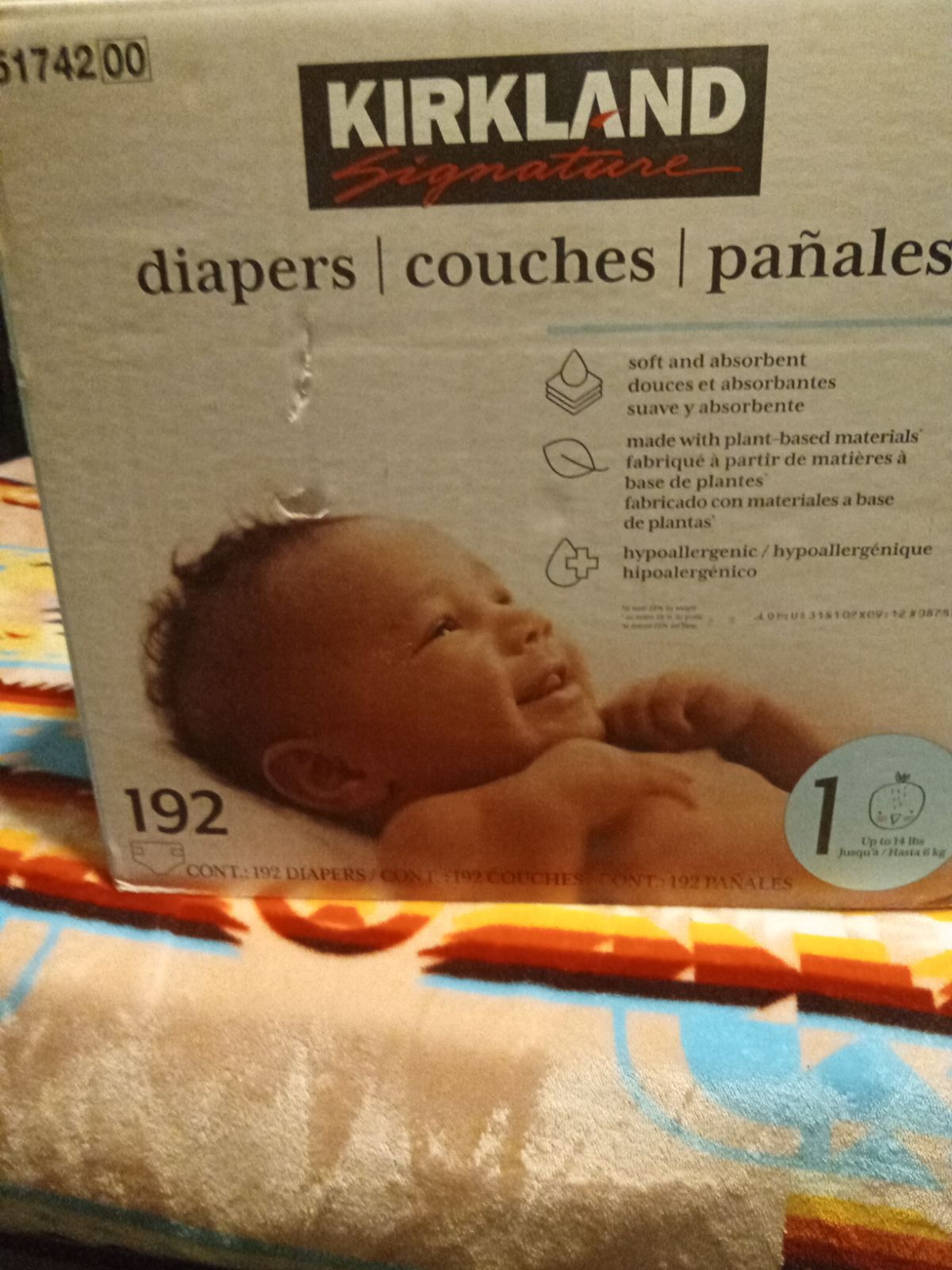 Kirkland Diapers Size 1 