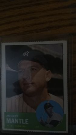 Mickey mantle Topps #200