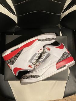Jordan 3 Fire Red Size 9