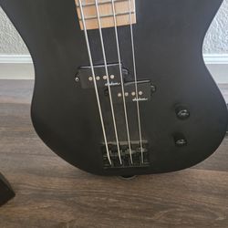 Jackson Bass Guitar And AMP