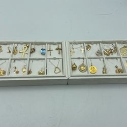Assorted Gold Pendants 