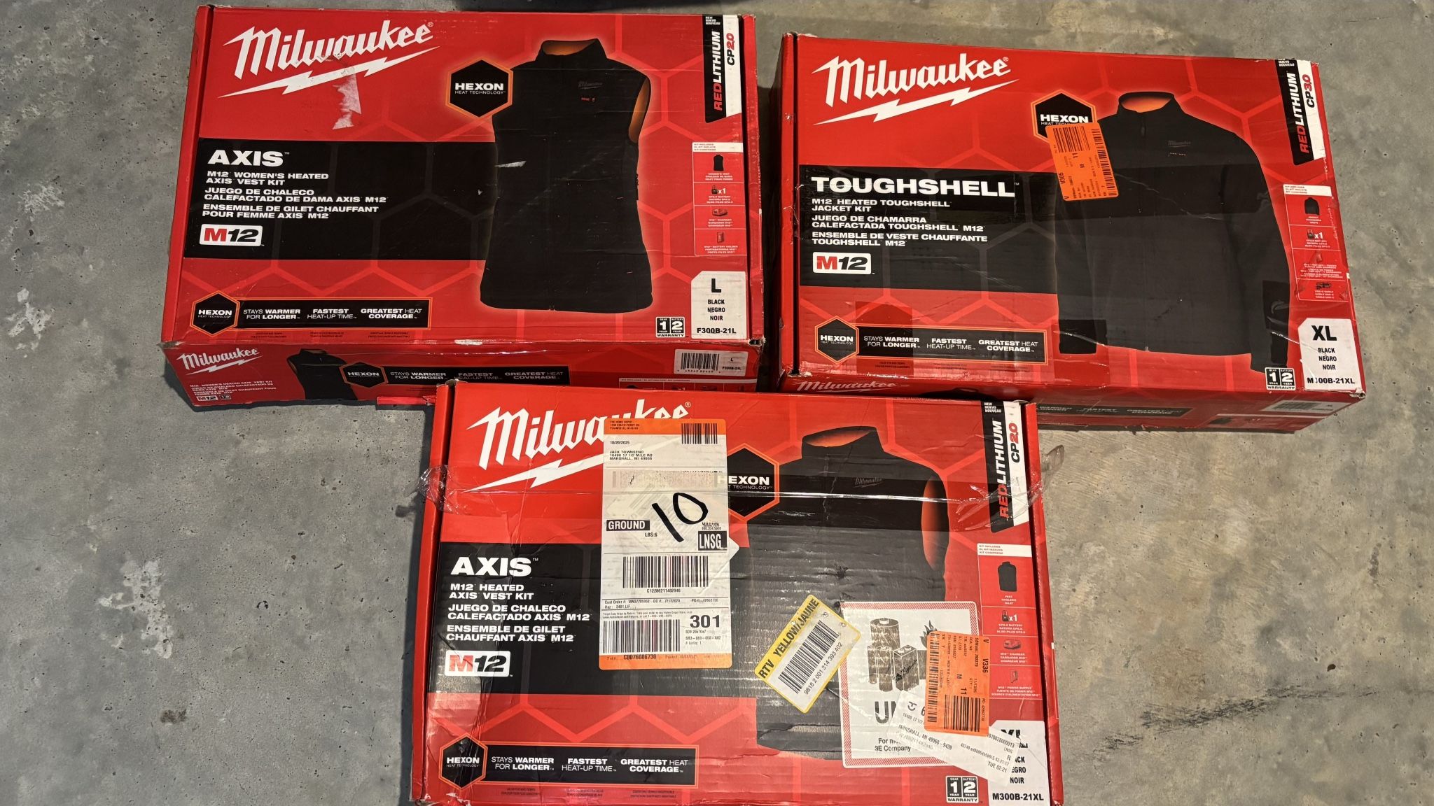 Milwaukee Heated Jacket Toughshell Kit Xl And Vest xl And Large Woman
