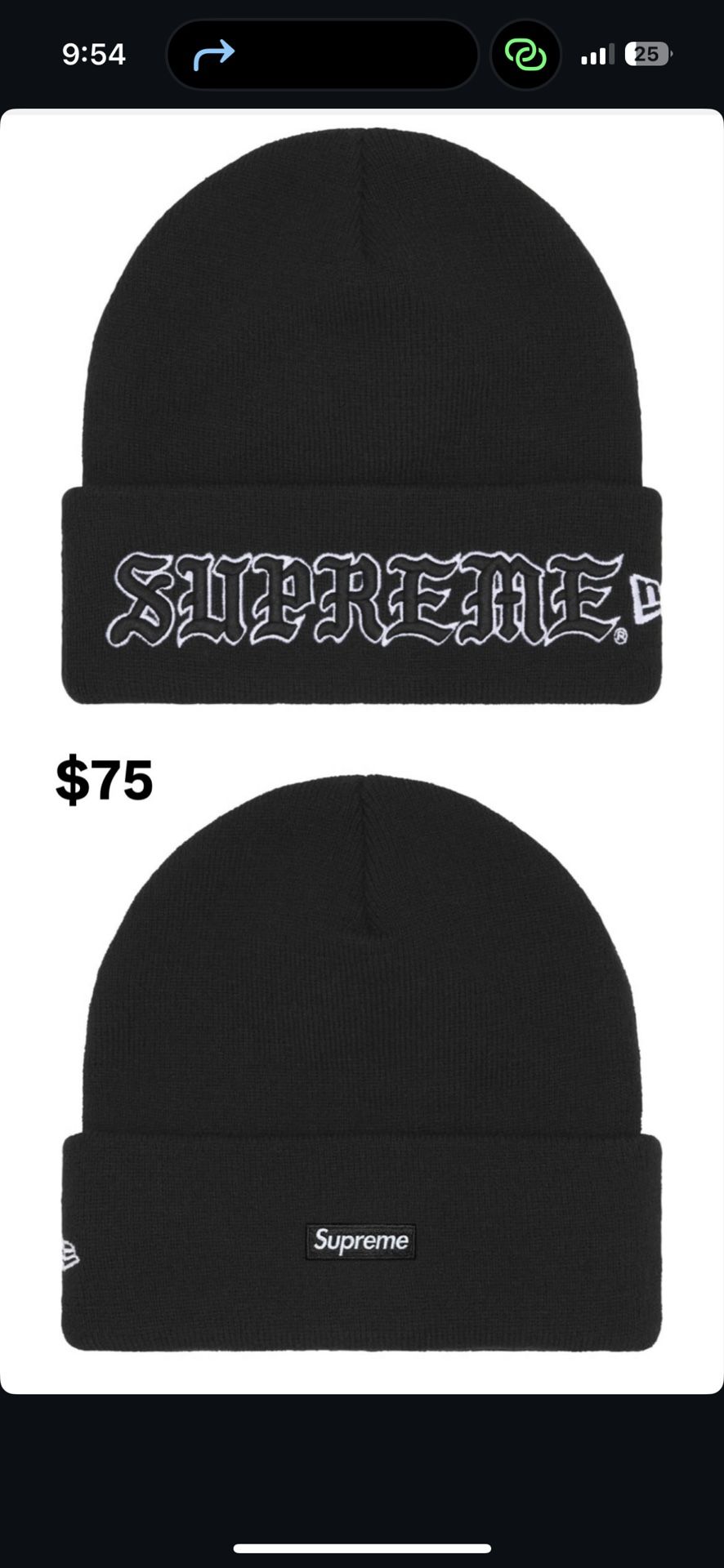 Supreme Beanie