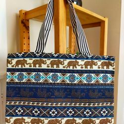 New Womens Casual Ethnic Tote Bag Weekender Travel Carry-on  