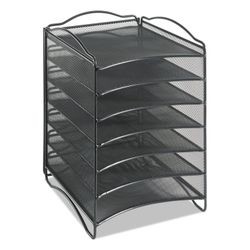 ► 6 Compartment Mesh Literature Organizer for home and office