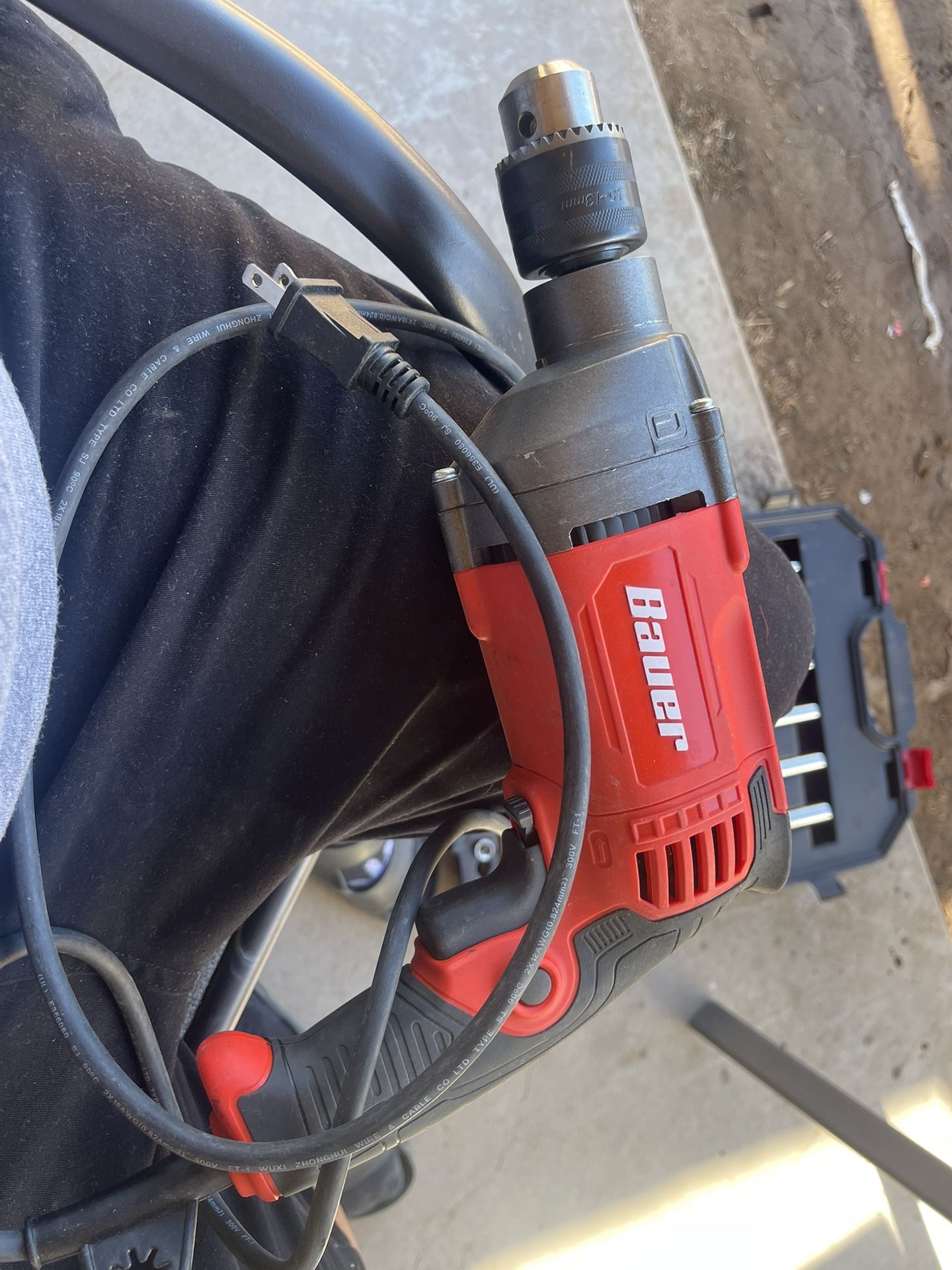 Bauer Reversible Hammer Drill