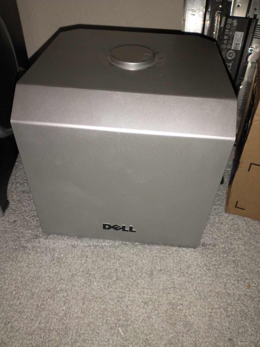 Two 2.1 Speaker Systems With Subwoofers