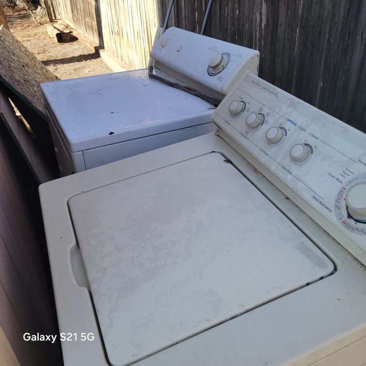 Washer And Dryer