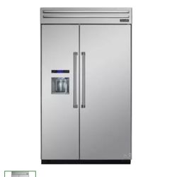 Thermador 48” Built-In Side-by-Side Refrigerator & Freezer – Model T48BD820NS – Stainless Steel