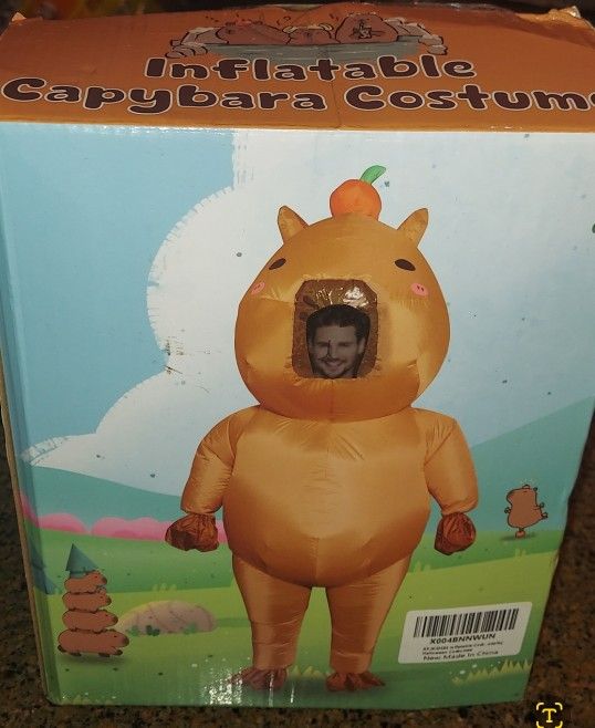 Inflatable Capybara Costume