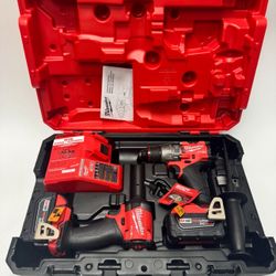 🔥 Milwaukee Hammer Drill and impact Drill Kit