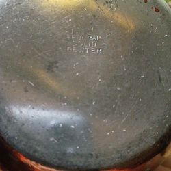 Federal Solid Pweter Cup Creamer Pourer