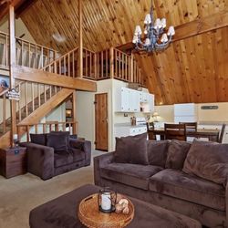 Pull Out Sofa and Ottoman 3 Piece