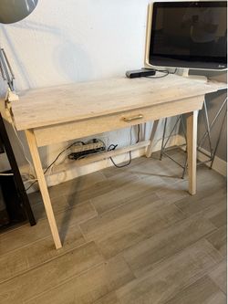 White desk