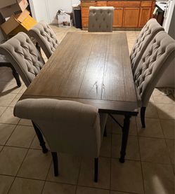 Dining table set (table, chairs)