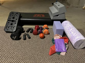 Various exercise equipment