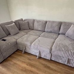  New Sleeper Sectional Sofa 