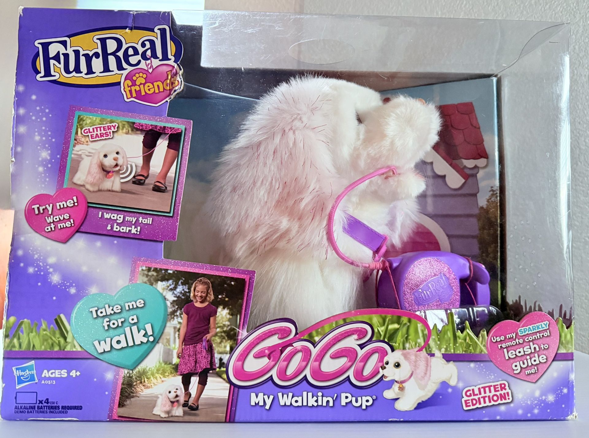 Electronics FurReal Friends Glitter Go Go My Walkin Pup Hasbro Vintage Toy New