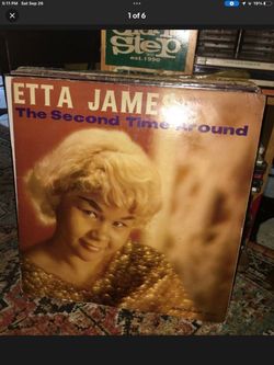Etta james THE SECOND TIME AROUND lp  Vg Plays great  Jacket: poor  Top of the jacket is totally split   This LP by Etta James titled "THE SECOND TIME