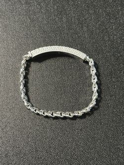 Chino Link Silver Bracelet