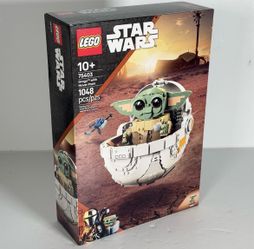 Lego grogu mandolorian hover