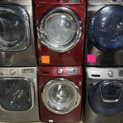 Samsung washer and gas dryer set 