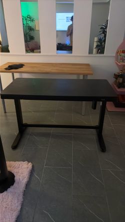 ULINE Black Raisable Desk