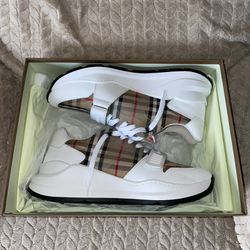 Burberry Check Trainers