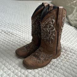 10c Little Girls Texas Country Western Boots