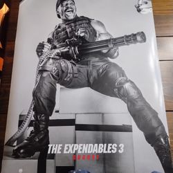 Terry Crews " Expendables 3" Promo Poster