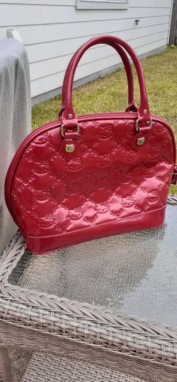 Hello Kitty red tote. 15 inches wide