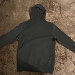 Holister Plain Black Hoodie
