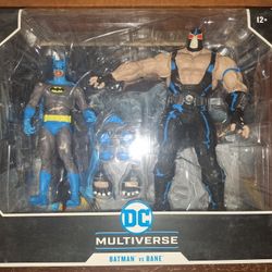 Batman vs Bane 2-Pack (Knightfall, McFarlane, DC Multiverse)