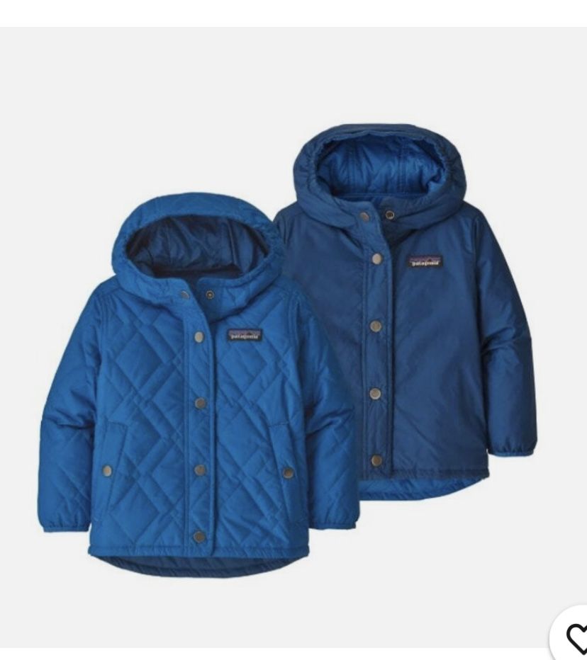 PATAGONIA CHAMARRITA DE NIÑO O NIÑA REVERSIBLE TALLA 2