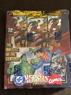 1995 DC VS. MARVEL JUMBO PACK SEALED
