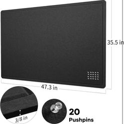 Large Bulletin Board  Decorative felt board