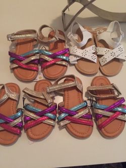 New!!! Toddler sandals size 5,6,7,8