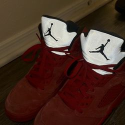 Jordan 5 Retro Red Suede