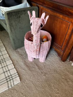Fun lama basket from Home Goods