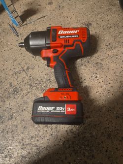 Bauer High Torque Brushless Impact with battery and charger