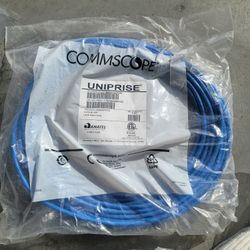 Commscope 50ft Cat6 Cable (Blue)