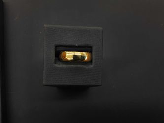 Ring - Wedding Band - Yellow Gold 14k (.585) 5.6 grams Size 12