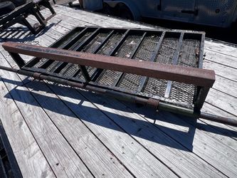 Large Heavy Duty Landscape Trailer Ramp