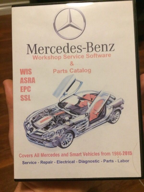Mercedes workshop service and parts software