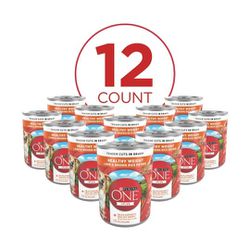 Purina ONE Plus Tender Cuts in Gravy Healthy Weight Lamb and Brown Rice Entree in Wet Dog Food Gravy - (Pack of 12) 13 oz. Cans


