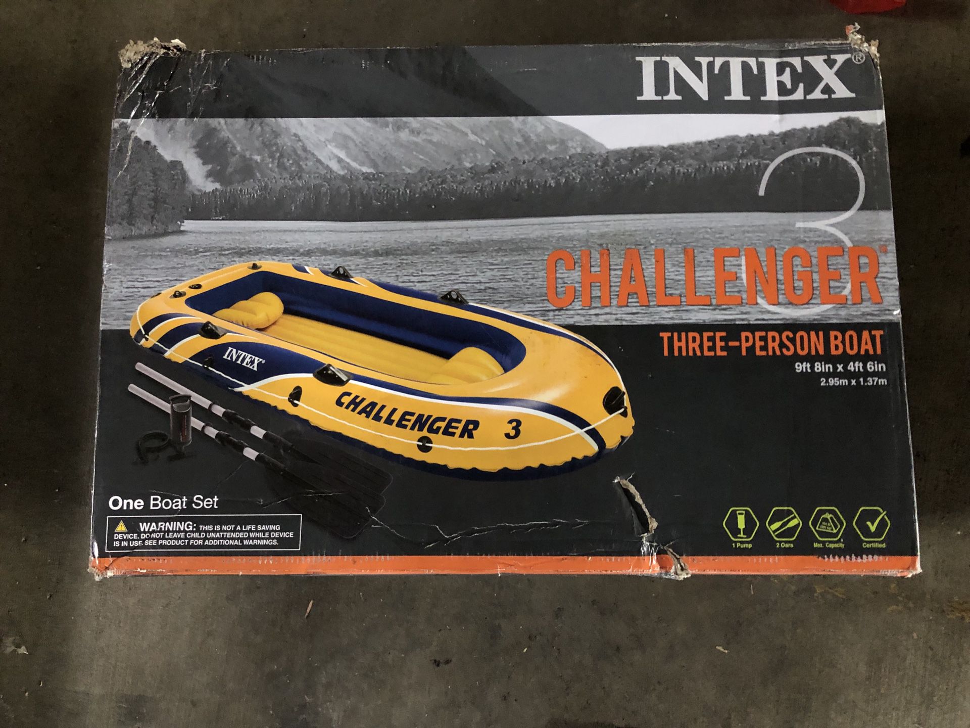3 Person Inflatable Boat