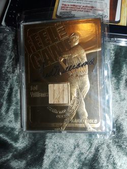 23kt Gold Card TED Williams 