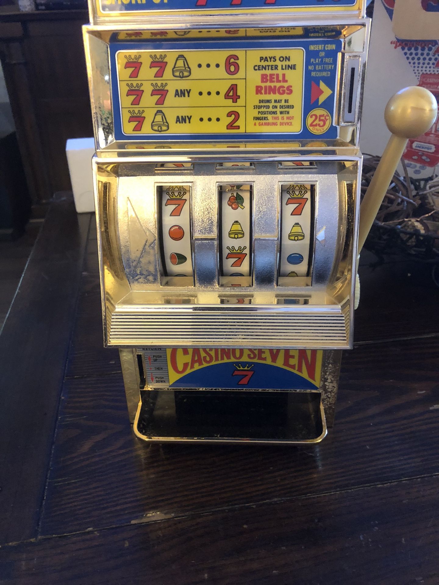 Toy slot machines