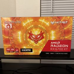 Sapphire Radeon RX 6700 XT 12GB Nitro+ GPU✅Brand New🚨